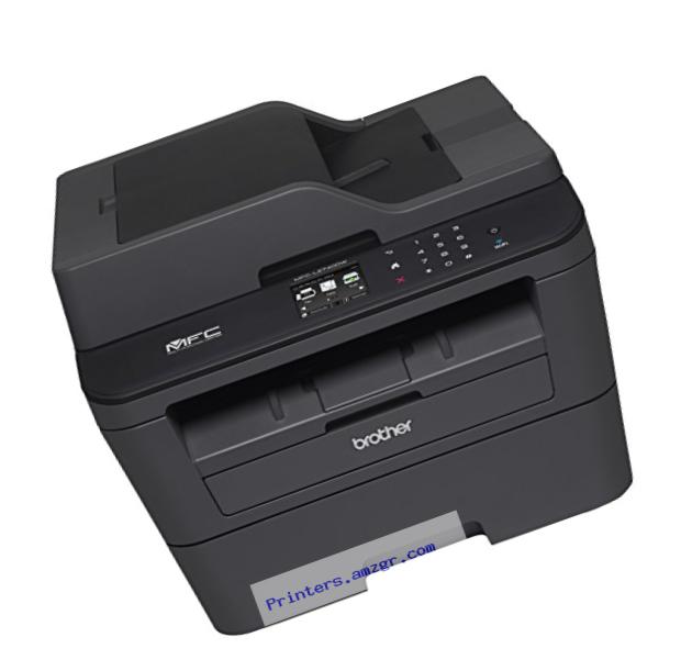 Brother MFCL2740DW Wireless Monochrome Printer with Scanner, Copier and Fax, Amazon Dash Replenishment Enabled