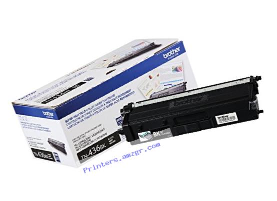 Brother Printer TN436BK Super High Yield Toner-Retail Packaging , Black