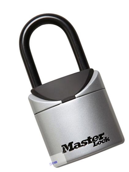 Master Lock Lock Box, Set Your Own Combination Portable Key Safe, 2-3/4 in. Wide, 5406D