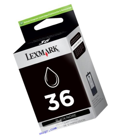 Lexmark No. 36 Return Program Print Cartridge - Black