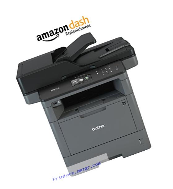 Brother MFCL5900DW Business Monochrome Laser : All-in-One with Advanced Duplex and Wireless Networking, Amazon Dash Replenishment Enabled