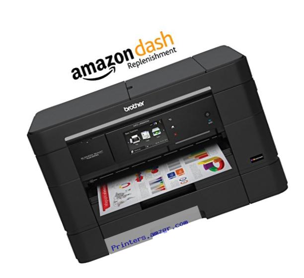 Brother MFC-J5920DW Spend Less for More Pages with INKvestment Cartridges, Amazon Dash Replenishment Enabled