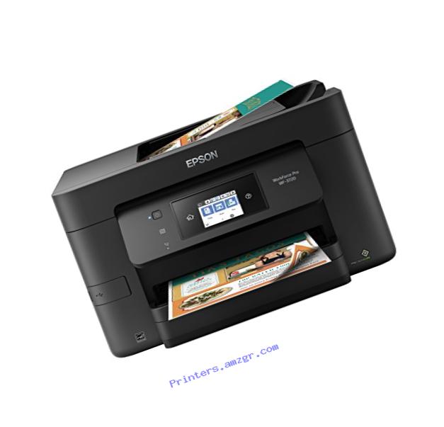 Epson WorkForce Pro WF-3720 Wireless All-in-One Color Inkjet Printer, Copier, Scanner with Wi-Fi Direct