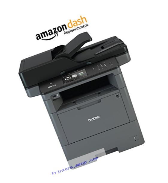 Brother MFCL6800DW Business Laser All-in-One for Mid-Size Workgroups with Higher Print Volumes, Amazon Dash Replenishment Enabled