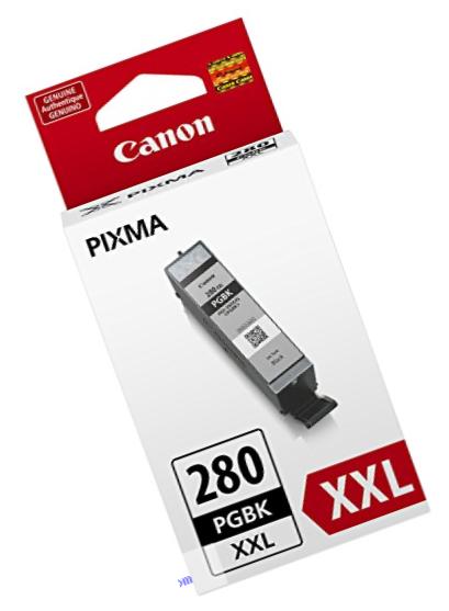 Canon PGI-280 XXL Pigment Black Ink Tank, Compatible to: TS8120,  TS6120, TR7520, TR8520, TS9120, TS8120