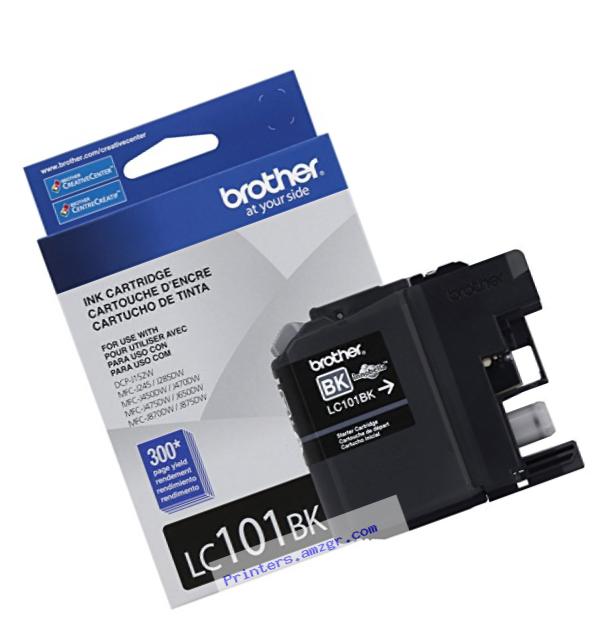 Brother Printer LC101BK Black Ink Cartridge