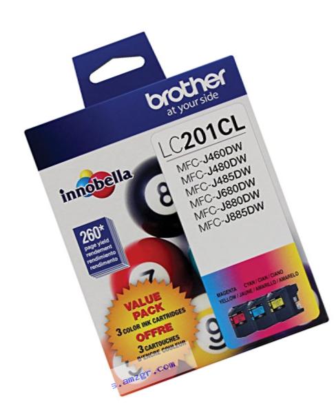 Brother LC2013PKS - C/M/Y - 3 Pack Ink