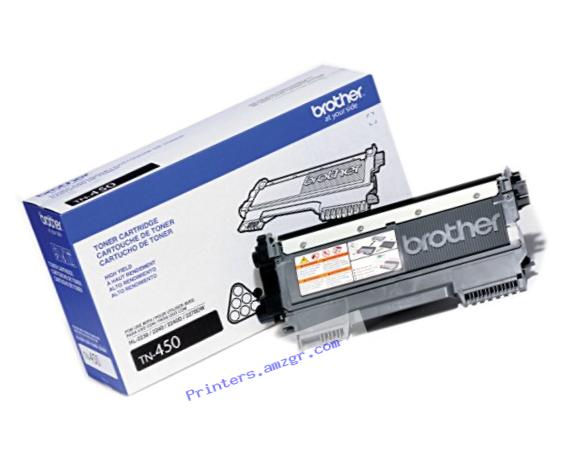 Brother TN450 High-Yield Toner Cartridge Black